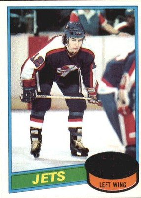 1980-81 Topps Penguins Hockey Card #107 Morris Lukowich