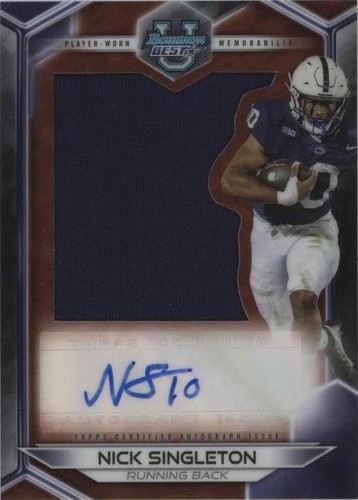 2023 Bowman's Best University Nick Singleton #JRA-NS