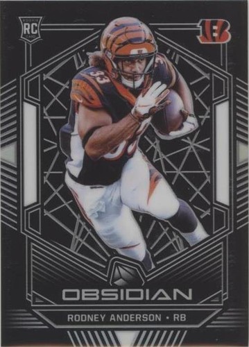 2019 Panini Obsidian Rodney Anderson #191