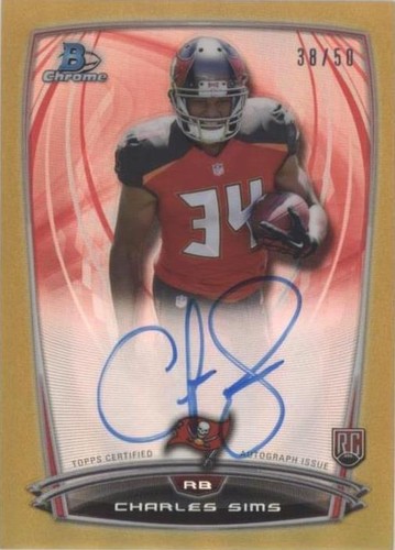2014 Bowman Chrome Charles Sims #RCRA-CS