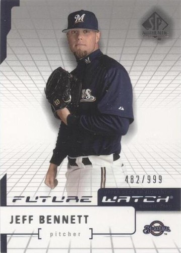 2004 SP Authentic - Jeff Bennett #190