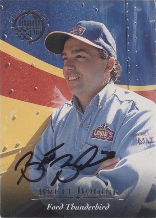 1996 Upper Deck Road to the Cup - Brett Bodine #H19