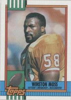 1990 Topps Winston Moss #415