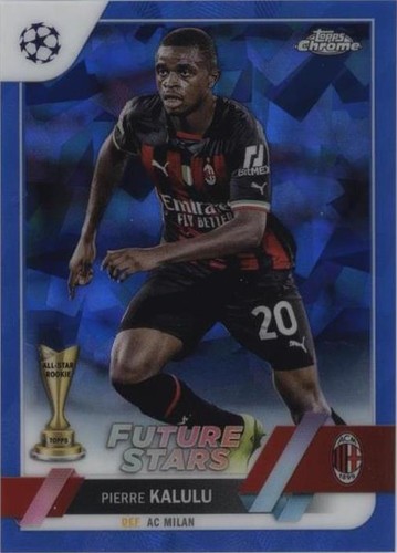 2022-23 Topps Chrome Sapphire Edition UEFA Club Competitions Pierre Kalulu #93