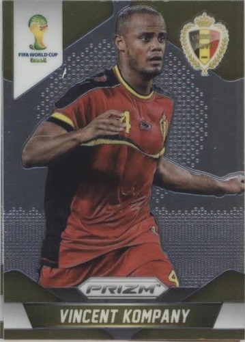 2014 Panini Prizm World Cup Vincent Kompany #19