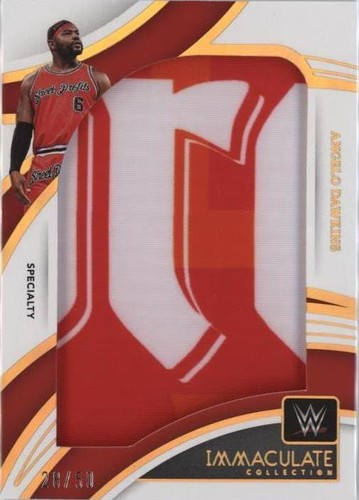 2022 Panini Immaculate Collection WWE - Angelo Dawkins #JM-ADW