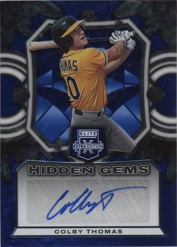 2023 Panini Elite Extra Edition - Colby Thomas #HG-CTH