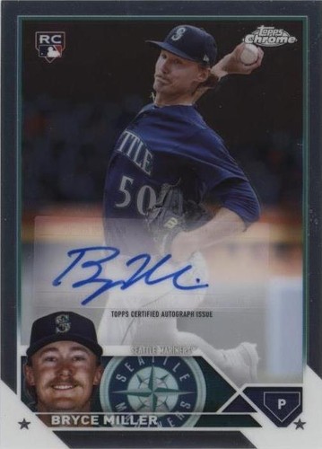 2023 Topps Chrome Update Series - Bryce Miller #AC-BMI