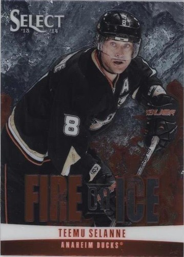 2013-14 Panini Select - Teemu Selanne #FS-2