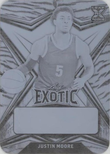 2022-23 Leaf Exotic - Justin Moore #BA-JM2
