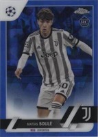 2022-23 Topps Chrome Sapphire Edition UEFA Club Competitions Matias Soule #147