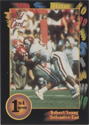 1991 Wild Card Draft Robert Young #3