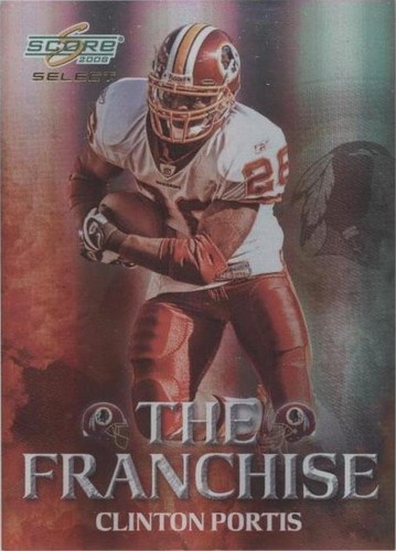 2008 Score Select Clinton Portis #F-13