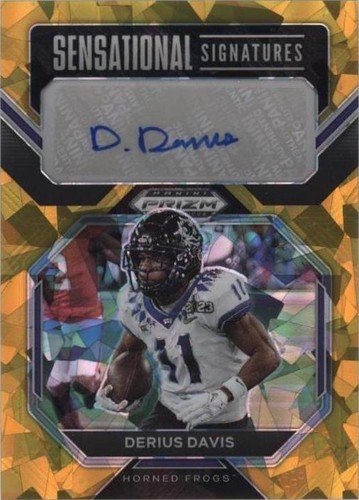 2023 Panini Prizm Draft Picks Derius Davis #SS-DDA
