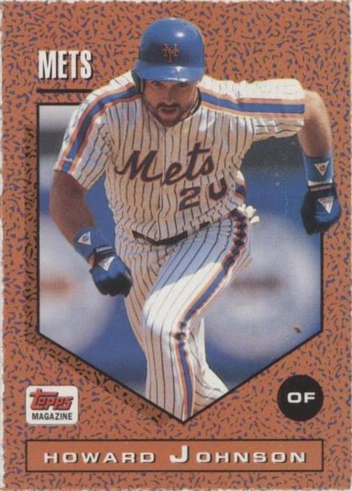 Cartões de revista Topps 1990–93 - Howard Johnson #TM80