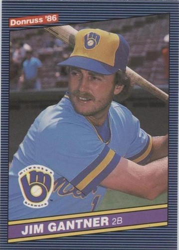 1986 Donruss - Jim Gantner #115