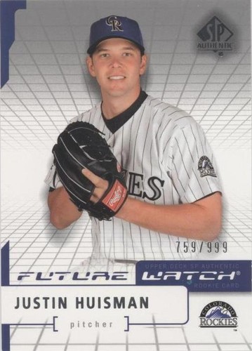 2004 SP Authentic - Justin Huisman #117