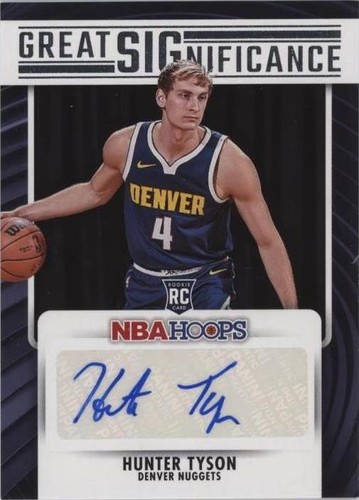 2023-24 Panini NBA Hoops - Hunter Tyson #GS-TYS