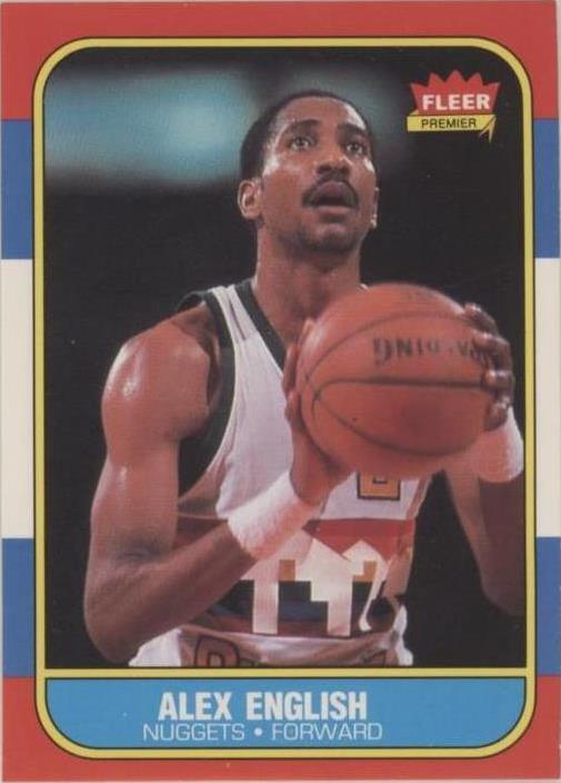 1986-87 Fleer - Alex английский No30
