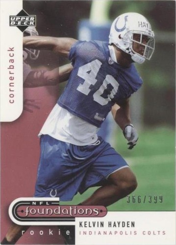 2005 Upper Deck NFL Foundations Kelvin Hayden #142
