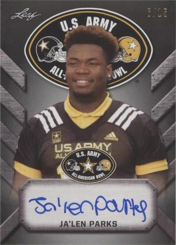 2017 Leaf Metal U.S. Army All-American Bowl Ja'len Parks #ATA-JP1