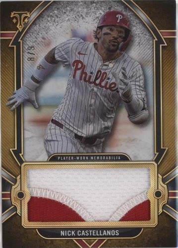 2024 Topps Triple Threads - Nick Castellanos #SJR-NCO