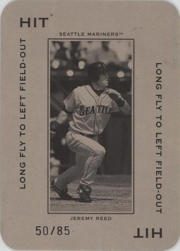 2005 Donruss Throwback Threads - Jeremy Reed #PG-24