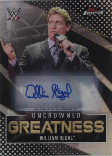 2021 Topps Finest WWE - William Regal #UG-20