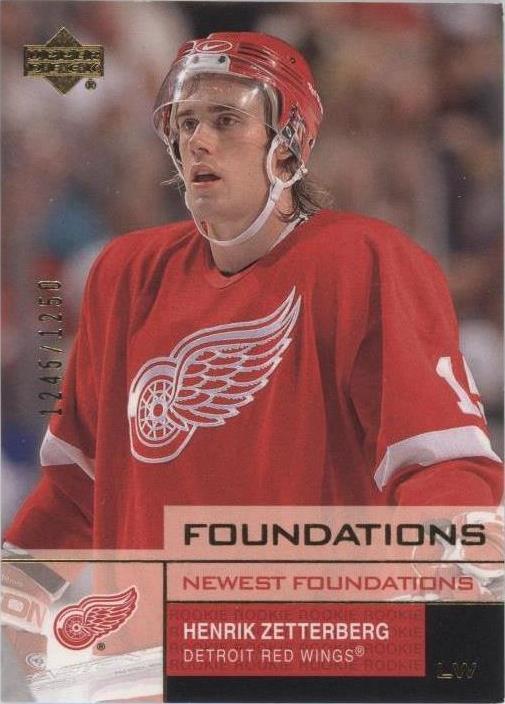 2002-03 Upper Deck Foundations - Henrik Zetterberg #151
