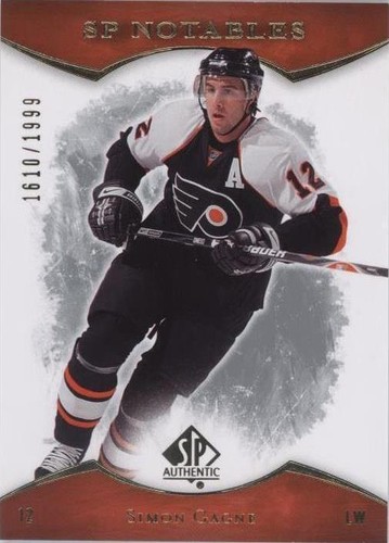 2007-08 SP Authentic - Simon Gagne #121