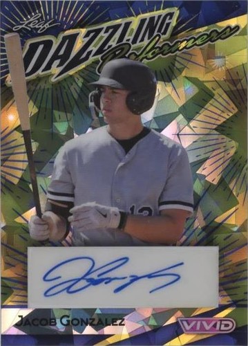 2023 Leaf Vivid - Jacob Gonzalez #DP-JG1