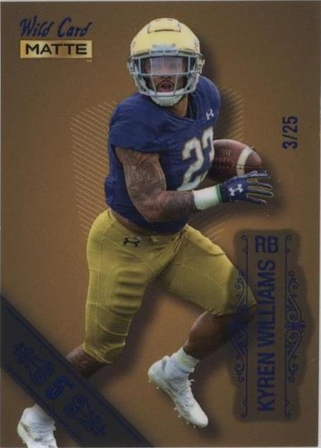 2022 Wild Card MATTE Kyren Williams #MB-78