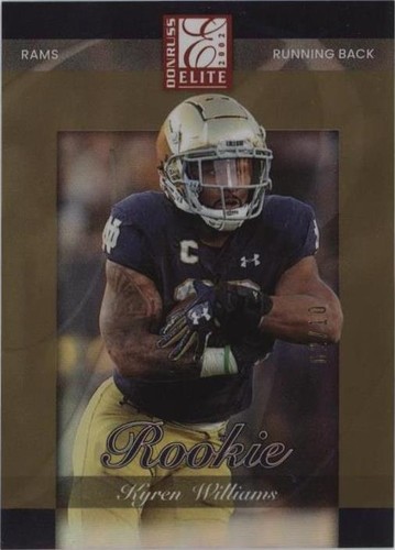 2022 Panini Donruss Elite Kyren Williams #2002-111