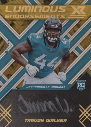 2022 Panini XR Travon Walker #LUM-TW