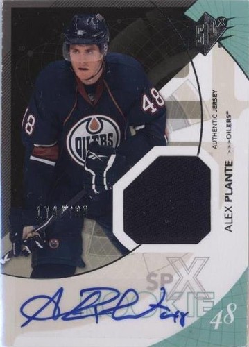 2010-11 SPx - Alex Plante #170