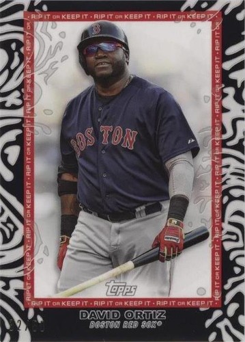 2022 Topps Rip - David Ortiz #34