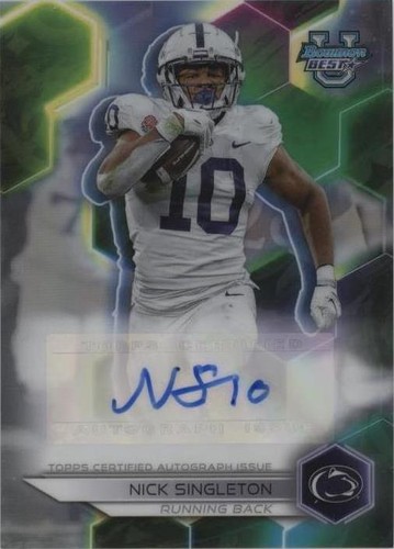 2023 Bowman's Best University Nick Singleton #BOA-NS