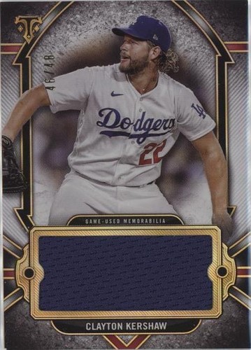 2024 Topps Triple Threads - Clayton Kershaw #SJR-CK2