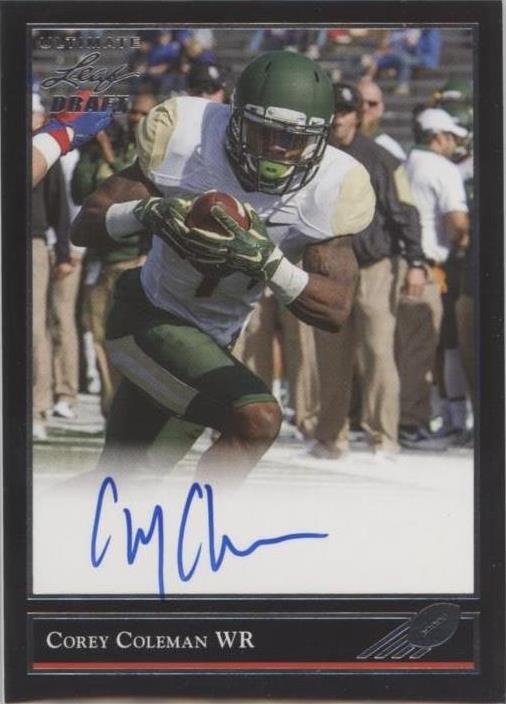 2016 Leaf Ultimate Draft Corey Coleman #BG-CC3