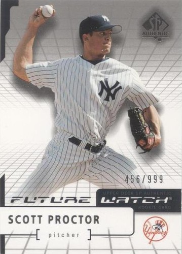 2004 SP Authentic - Scott Proctor #124