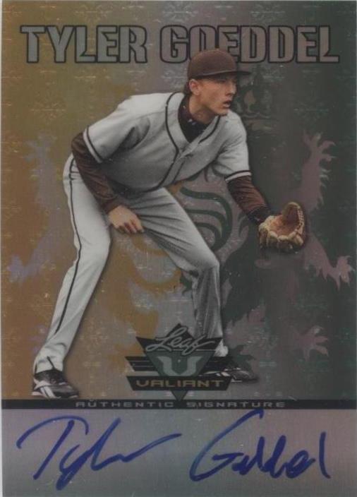 2011 Leaf Valiant - Tyler Goeddel #VA-TG2