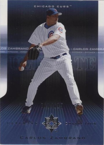 2004 Upper Deck Ultimate Collection - Carlos Zambrano #61