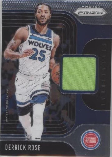 2019-20 Panini Prizm - Derrick Rose #SS-DRS