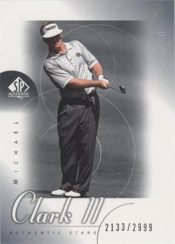 2001 SP Authentic - Michael Clark #72