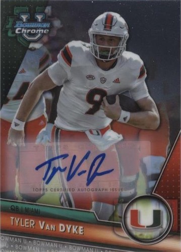 2023 Bowman University Chrome Tyler Van Dyke #13