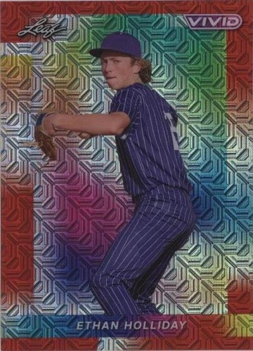 2023 Leaf Vivid - Ethan Holliday #16