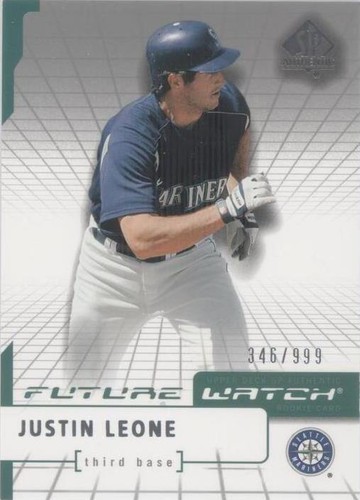 2004 SP Authentic - Justin Leone #118