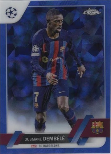 Ousmane Dembele 2022-23 Topps Club Competitions UEFA Red