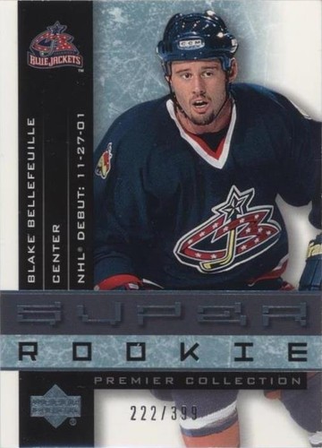 2001-02 Upper Deck Premier Collection - Blake Bellefeuille #61