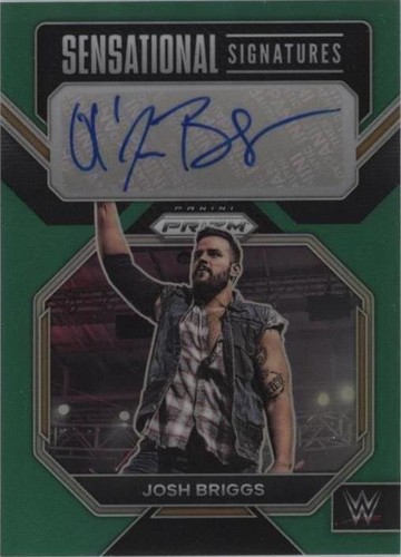 2023 Panini Prizm WWE - Josh Briggs #SN-JBR